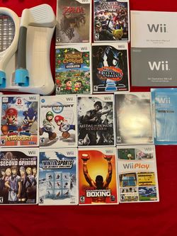 Wii fit sport console & board