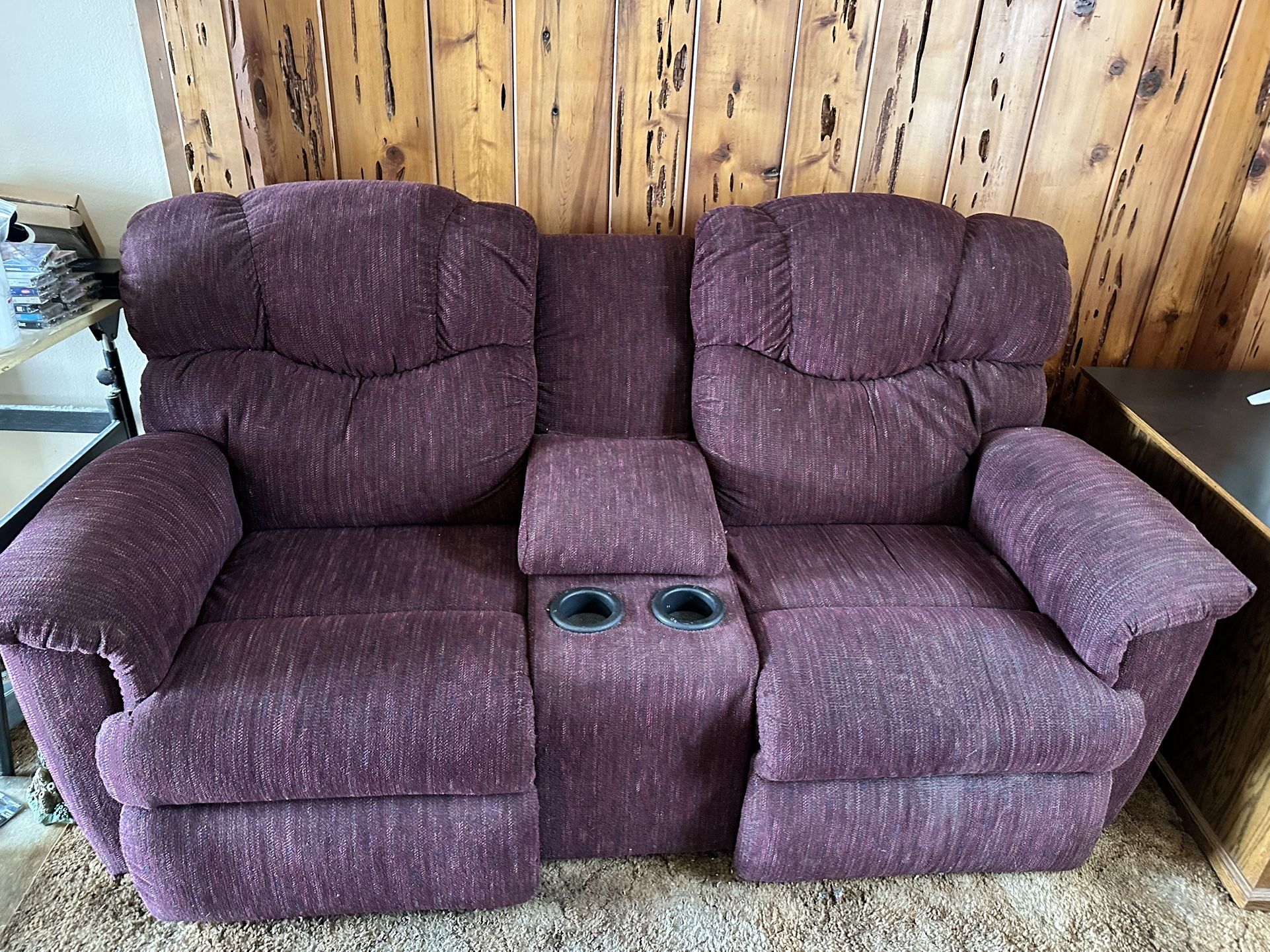 a La-Z-Boy reclining loveseat