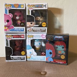 Exclusive Funko Pops (Chase Variants!)