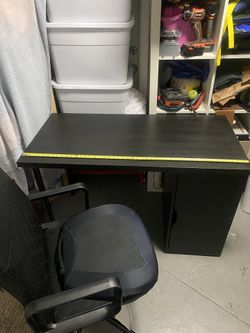 Desk And Chair