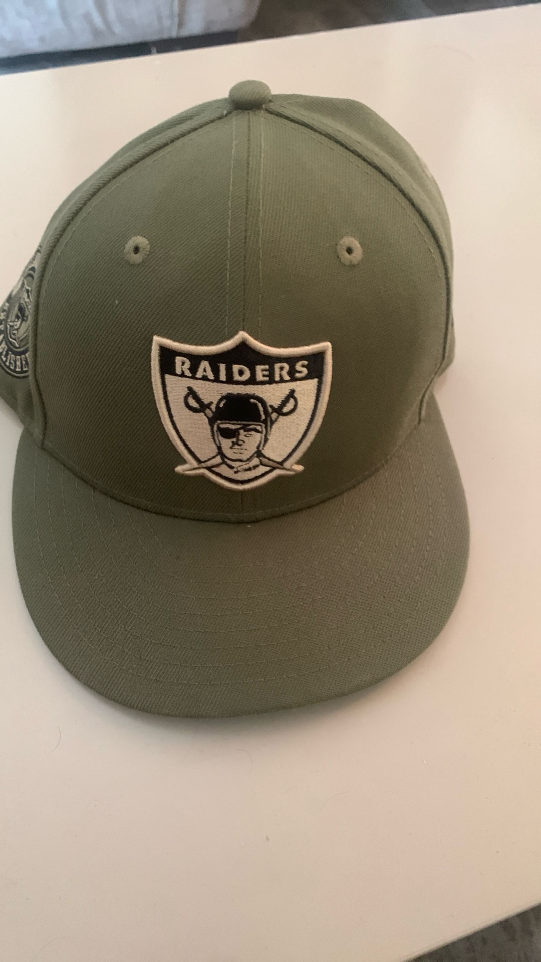 Oakland Raiders Camo Hat