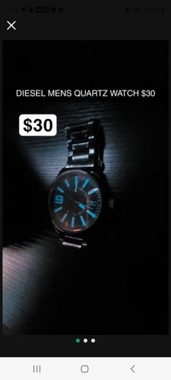 Diesel Men's Quartz Watch $30