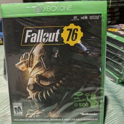 Fallout 76 Xbox One & Series X Playable Video Game