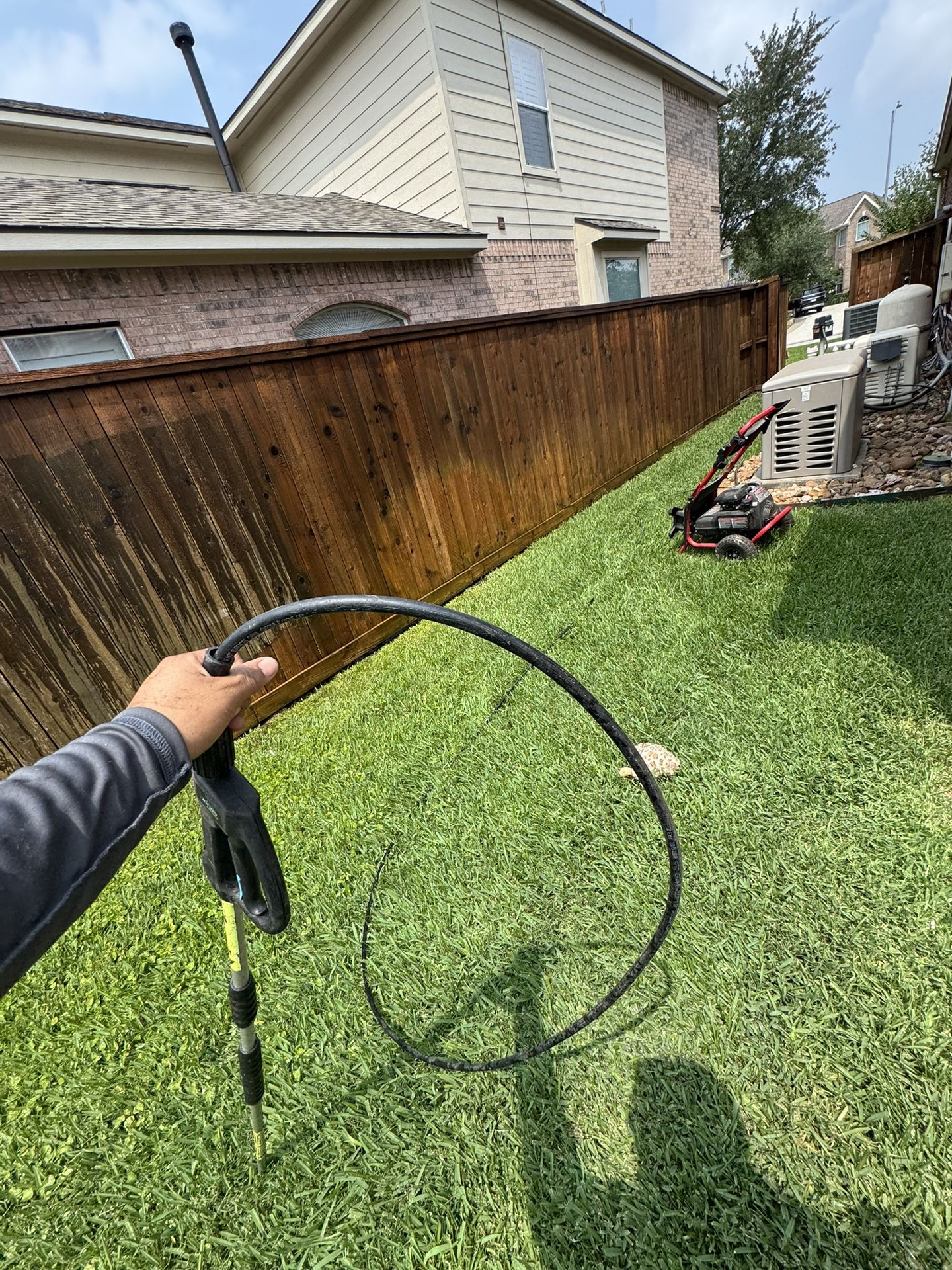 Power Wash Driway And Fence Paint And More