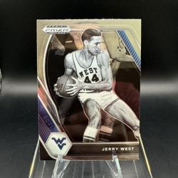 2021-22 Panini Prizm Draft Picks - #100 Jerry West LA Lakers NBA