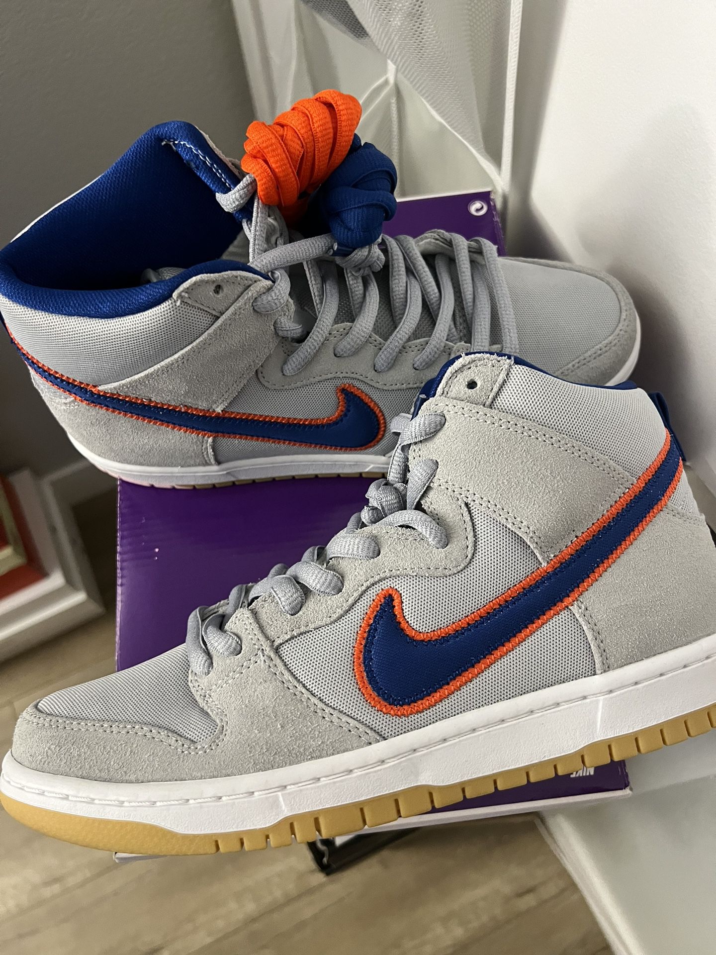Nike Dunk SB High New York Mets Colorway Brand New for Sale in Hayward, CA  - OfferUp