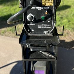 Welder Chicago Electric Welding 90 AMP Flux Wire Welder AND 3-Tier Welding Cart! Both in EXCELLENT CONDITION-Includes Welding Chipping Hammer + Helmet