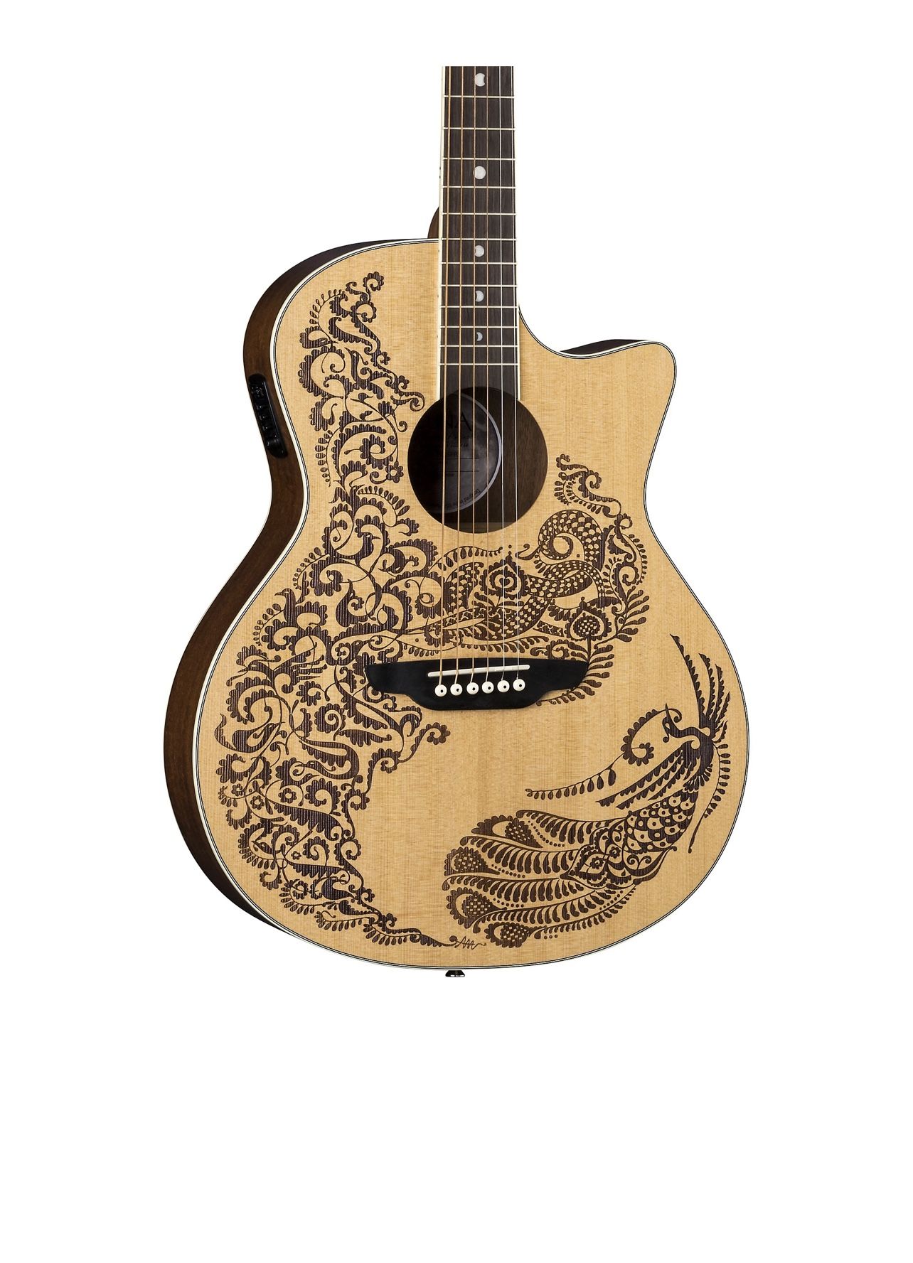 Luna Acoustic Electric Guitar