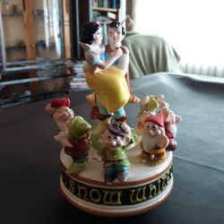 Snow White & 7 Dwarves Musical Figure Limited Edition