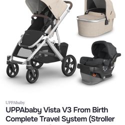 Uppababy vista Stroller Bundle (USED)