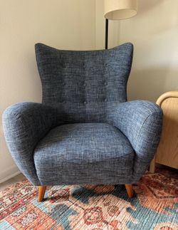 Article Mod Blue Berry Armchair - Like New
