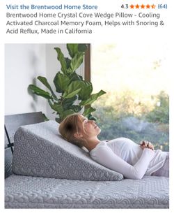 Brentwood Home Cooling Wedge Pillow
