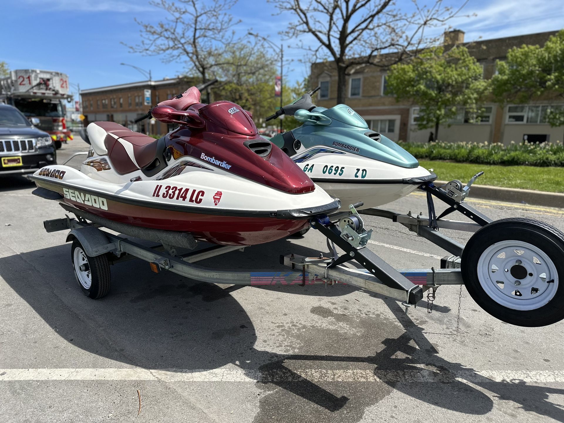 1998 & 2000 Seadoo GTX Limited & GTI