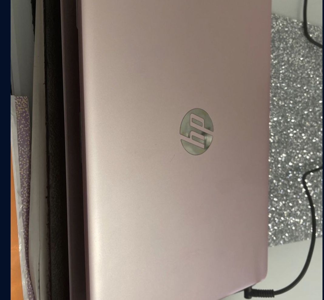Pink hp laptop
