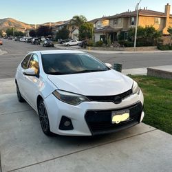 2014 Toyota corola S