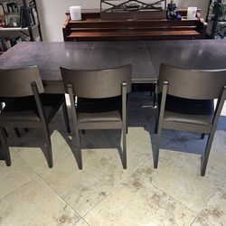 Crate and Barrel Dining Room Set 
