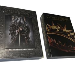 GAME OF THRONES Season  1 And  2  Box Sets DVD Pre Owned 