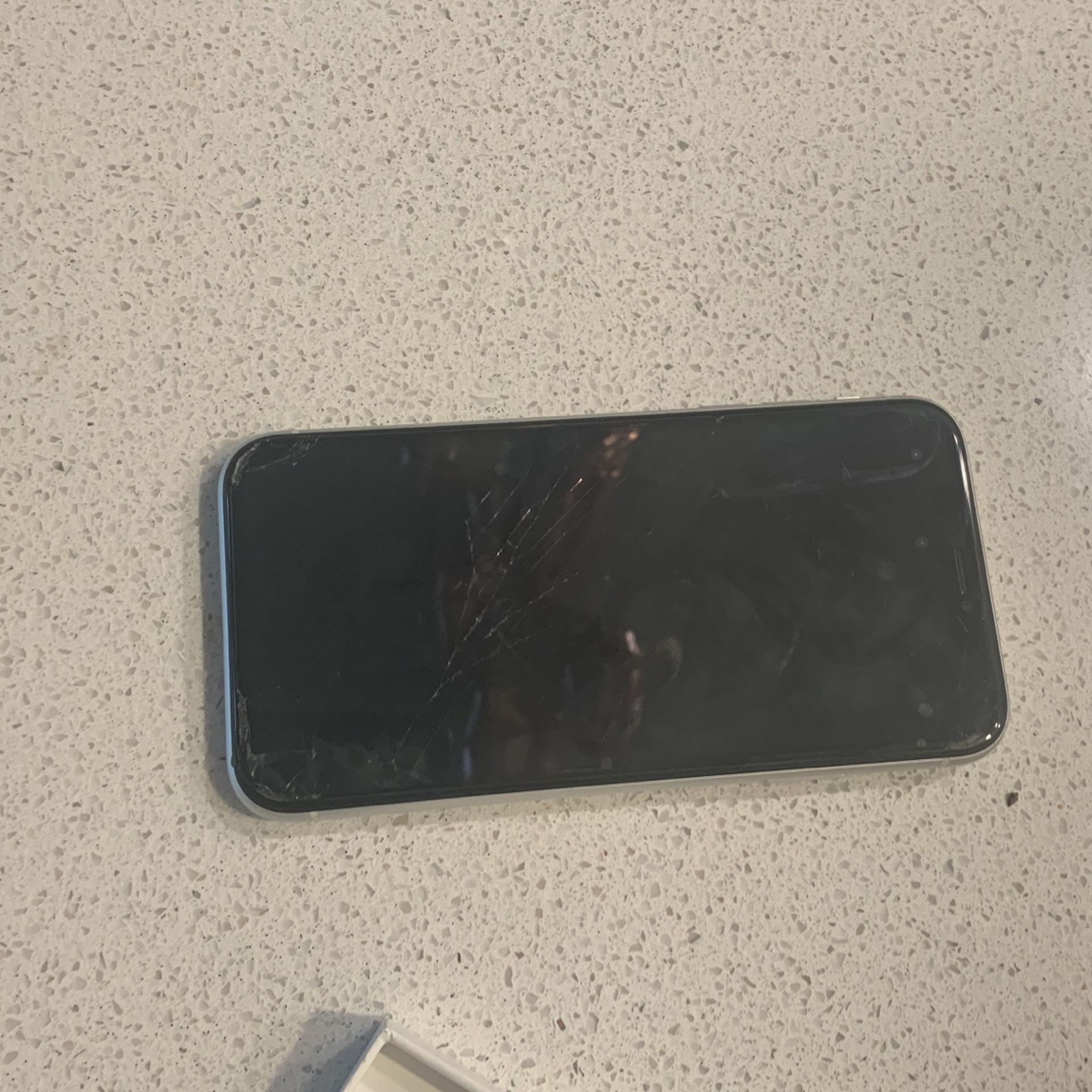 iPhone XR Broken Phone Black Screen 