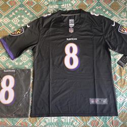 Lamar Jackson #8 Baltimore Ravens NFL Jersey (Men’s)