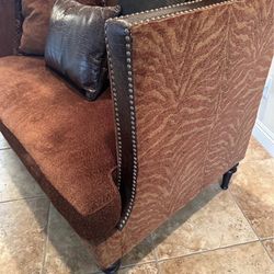 Beautiful elegant upscale luxury sofa