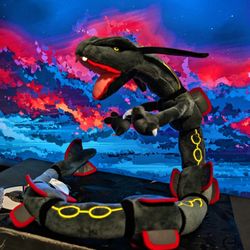 Shiny Rayquaza Pokémon Plush