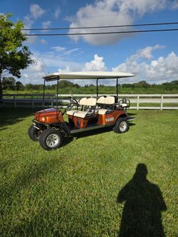 Ezgo 6 passenger golf cart runs great battery charger included