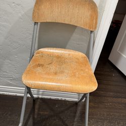 Wooden Folding Bar Stool