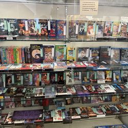 Vintage VHS and Blu -Rays