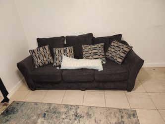 Dark Blue 3 Seater Couch