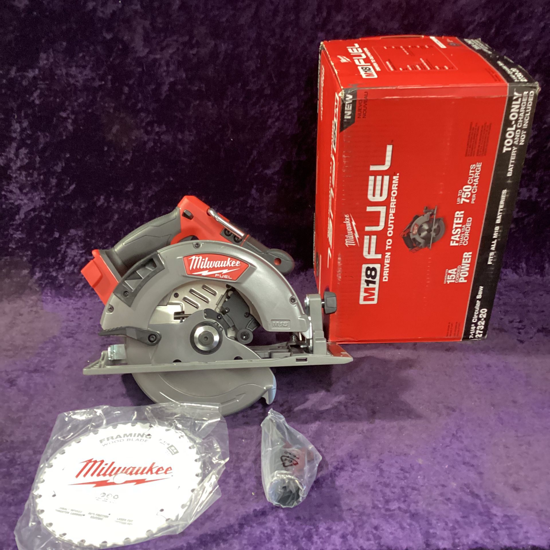 🧰🛠Milwaukee M18 FUEL Brushless 7-1/4” Circular Saw NEW!(Tool-Only)-$200!🧰🛠