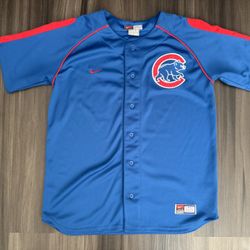 Nike Team Genuine Merchandise Derrek Lee #25 Chicago Cubs Jersey Youth L 16/18