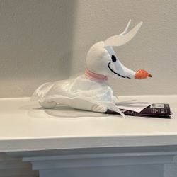 BNWT Disney Nightmare Before Christmas Zero Magnetic Shoulder Pal Plush Magnet