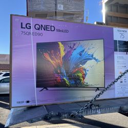 LG 75” 4K QNED 90 Smart Tv