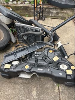 2012 dodge charger rear complete assembly with suspension driveshaft and exhaust