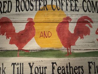 Roosters Sign