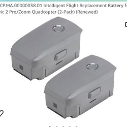Battery For Mavic 2 Pro/Zoom Quadcopter 2 Pack)