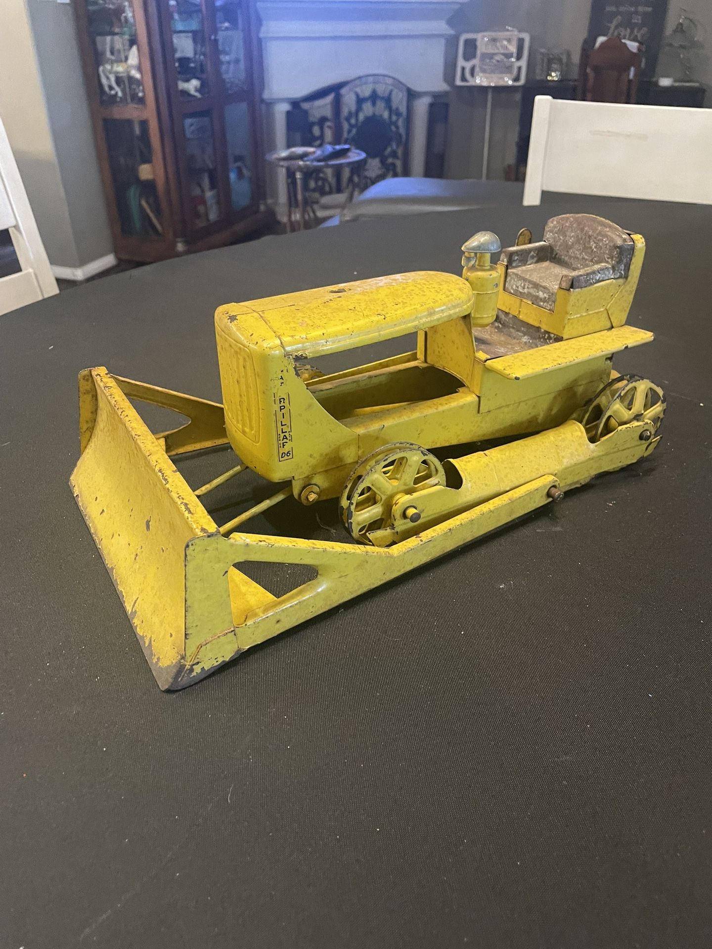 Vintage 1950s Doepke Model Toys Rossmoyne , Ohio D6 Caterpillar Bulldozer