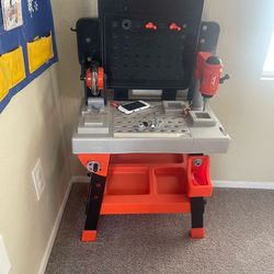 Kids work bench.
