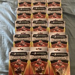 NFL Draft Pick Prizm Hangers Sports Cards *IN HAND*