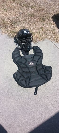 Adidas Catcher Helmet and Chest Protector