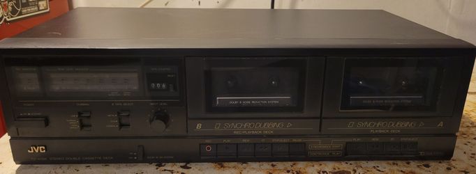 Dual cassette player price dropped