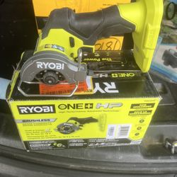 Ryobi PSBCS02 ONE+ HP 18V Brushless Cordless Compact Light Weight Cut-Off Tool (Tool Only)
