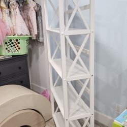 Display Shelving / Bookshelf (white)