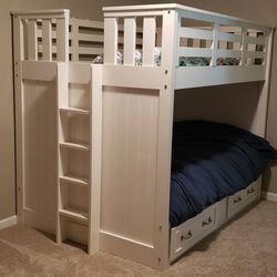 Pottery Barn Full Over Full Bunk Bed