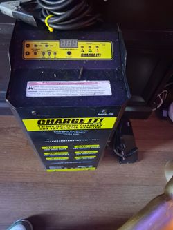 Battery charger slash started