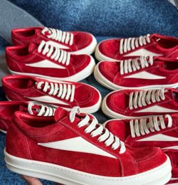 Rick Owens Vintage sneakers red