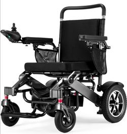 Electric Wheelchair,25 Miles Longer Range, Foldable Power Wheelchair for Adults Seniors,500W Dual Motors,