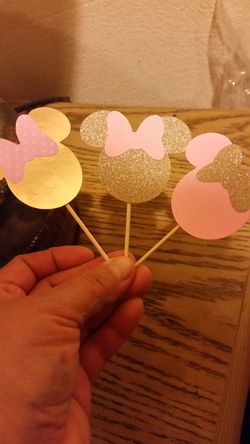 Cake toppers and cupcake toppers (hablo español)