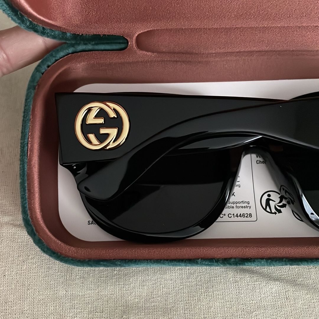New✨, Gucci women's GG0142SAN 55mm sunglasses