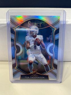 2020 Select Tua Tagovailoa RC #45 Concourse Silver Prizm